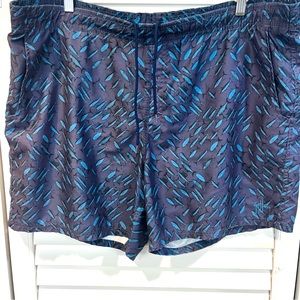 Guy Harvey Blue Swim Trunks XL